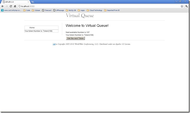 VirtualQueueWebInterface